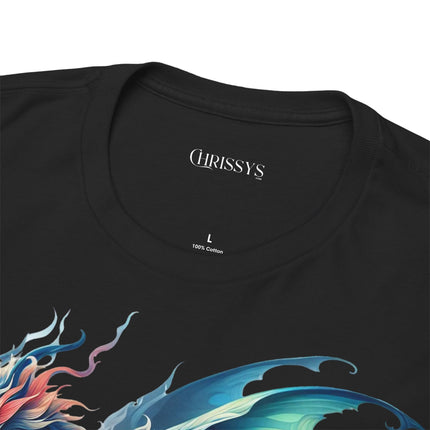 Drachen T-Shirt – Geheimnisvoll, Farbenprächtig & Ausdrucksstark (Unisex)