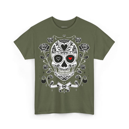 Schwerer Baumwolle Unisex T-Shirt – Ausdrucksstarkes Design für Individualisten
