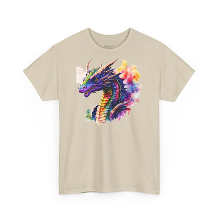 Drachenpower im Fantasie-Look – Buntes Unisex T-Shirt