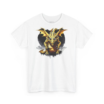 Bunter Drachen-Print – Unisex T-Shirt für Fantasie und Ausdruck