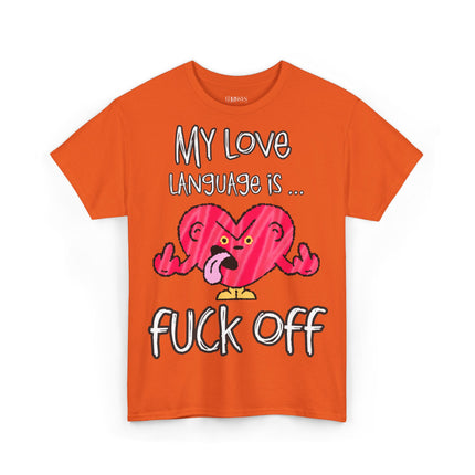 Schweres Baumwoll, Unisex T-Shirt – „Lass mich in Ruhe“