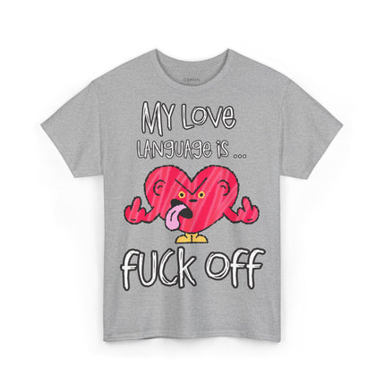 Schweres Baumwoll, Unisex T-Shirt – „Lass mich in Ruhe“
