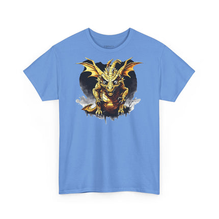 Bunter Drachen-Print – Unisex T-Shirt für Fantasie und Ausdruck