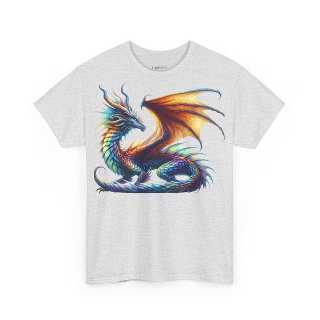 Drachen T-Shirt – Geheimnisvoll, Magisch & Farbenprächtig (Unisex Heavy Cotton)