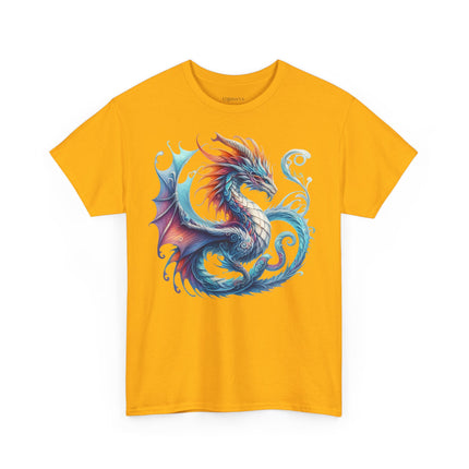 Drachen T-Shirt – Geheimnisvoll, Magisch & Farbenfroh (Unisex Heavy Cotton)
