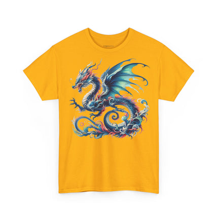Drachen T-Shirt – Geheimnisvoll, Farbenprächtig & Ausdrucksstark (Unisex)