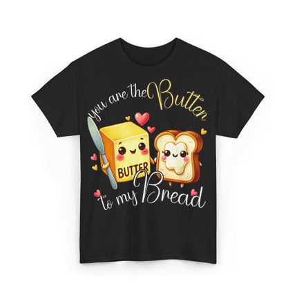 Schwere Baumwolle, Unisex T-Shirt - Butter und Brot