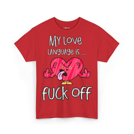 Schweres Baumwoll, Unisex T-Shirt – „Lass mich in Ruhe“
