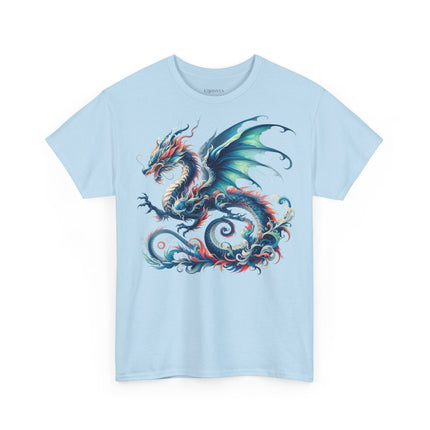 Drachen T-Shirt – Geheimnisvoll, Farbenprächtig & Ausdrucksstark (Unisex)