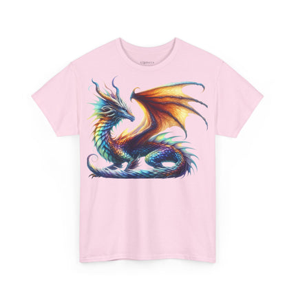 Drachen T-Shirt – Geheimnisvoll, Magisch & Farbenprächtig (Unisex Heavy Cotton)