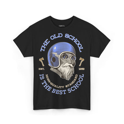 Vintage, schwere Uni Sex T-Shirt - Old School