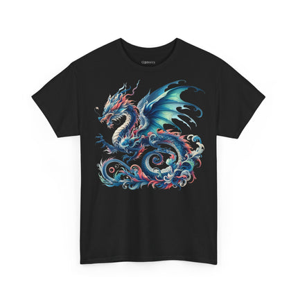 Drachen T-Shirt – Geheimnisvoll, Farbenprächtig & Ausdrucksstark (Unisex)