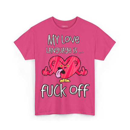 Schweres Baumwoll, Unisex T-Shirt – „Lass mich in Ruhe“