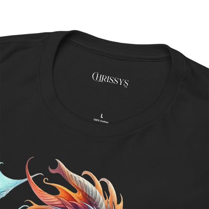 Drachen T-Shirt – Geheimnisvoll, Magisch & Farbenfroh (Unisex Heavy Cotton)