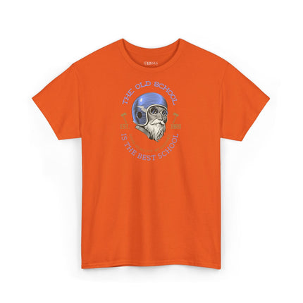 Vintage, schweres Uni Sex T-Shirt - Old School personalisierbar